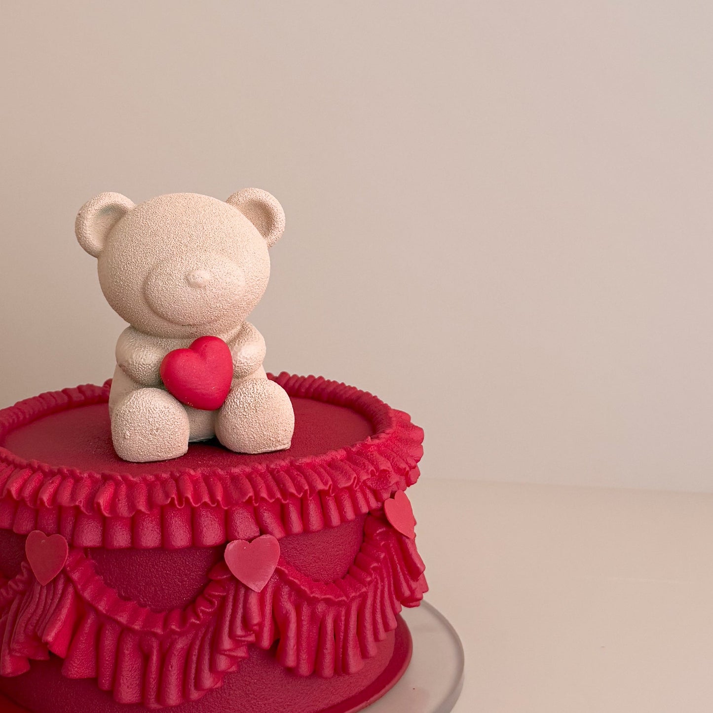 Valentines teddy bear cake auckland cake 