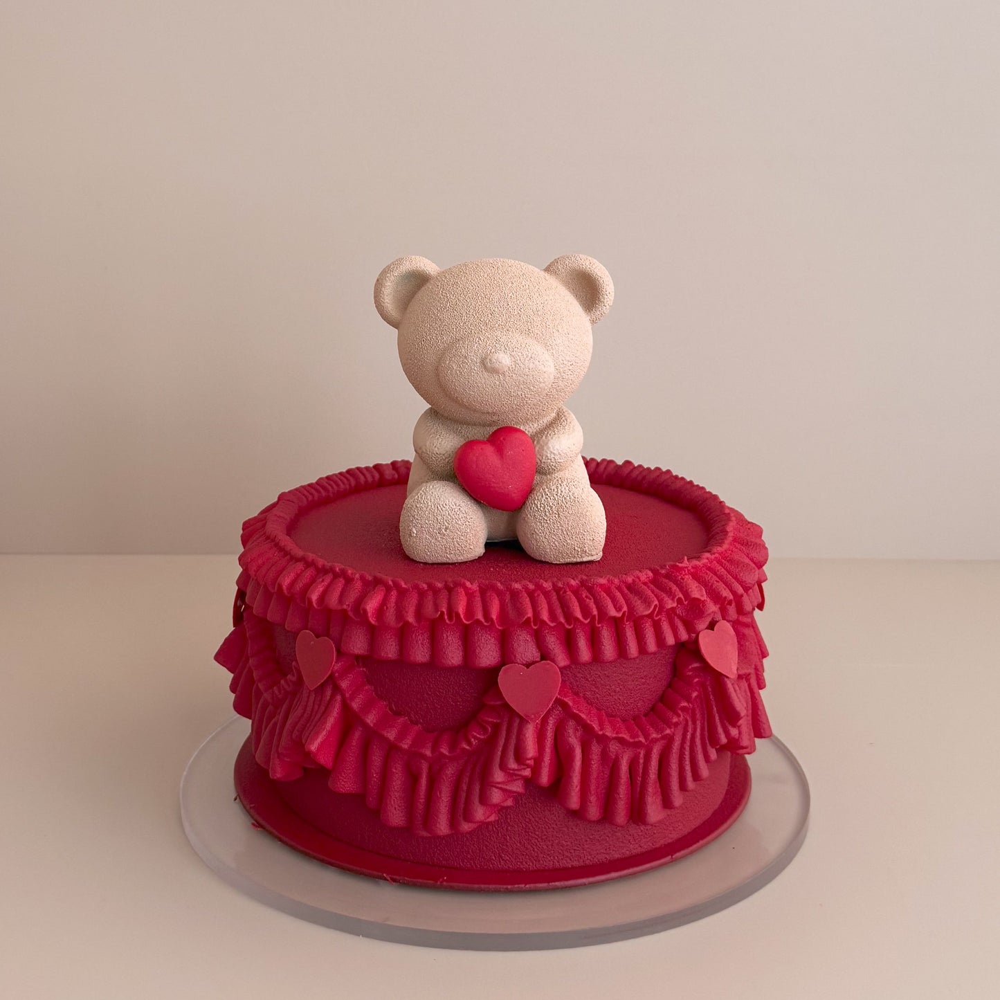 Valentines teddy bear cake auckland cake