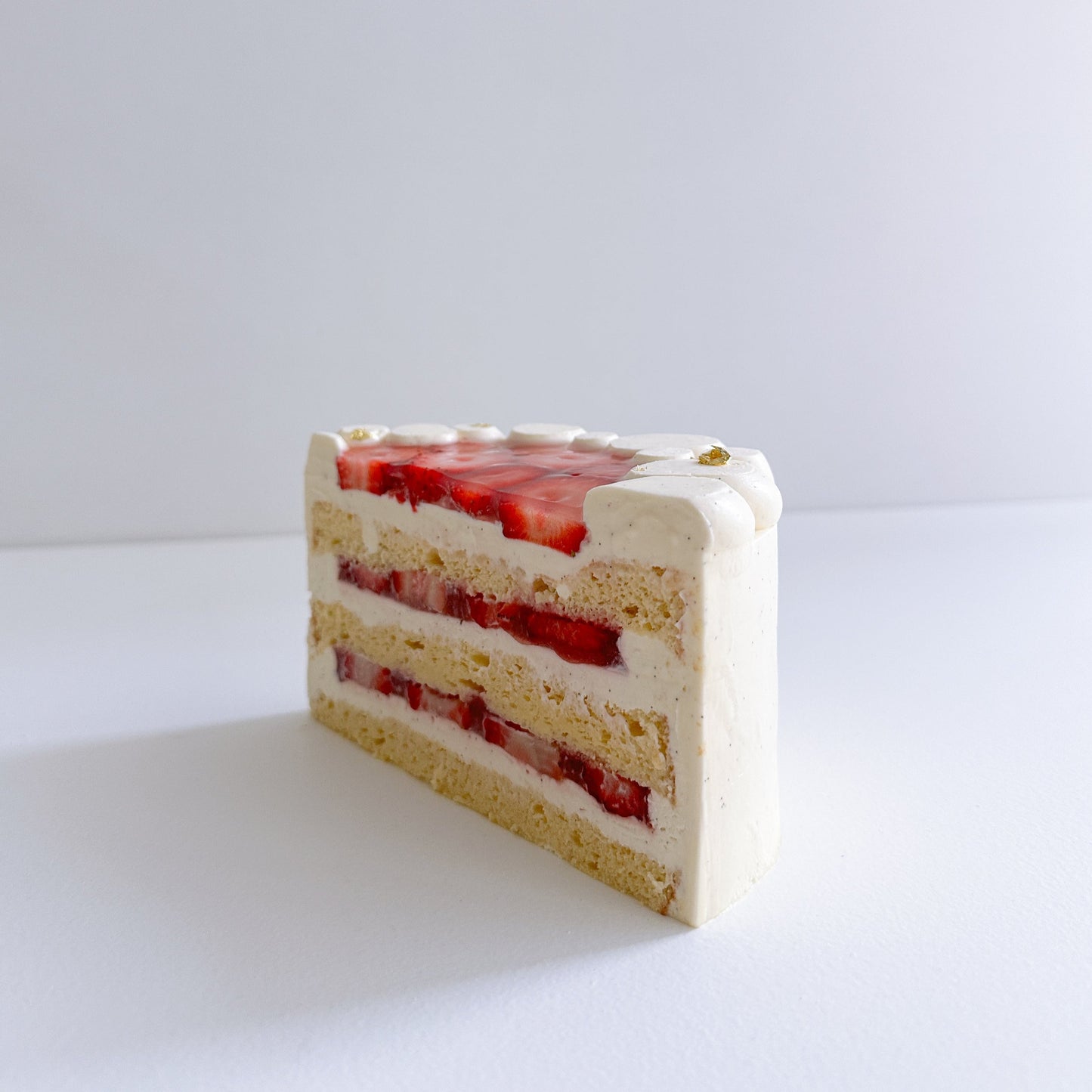 Vanilla strawberry chiffon cake auckland cake