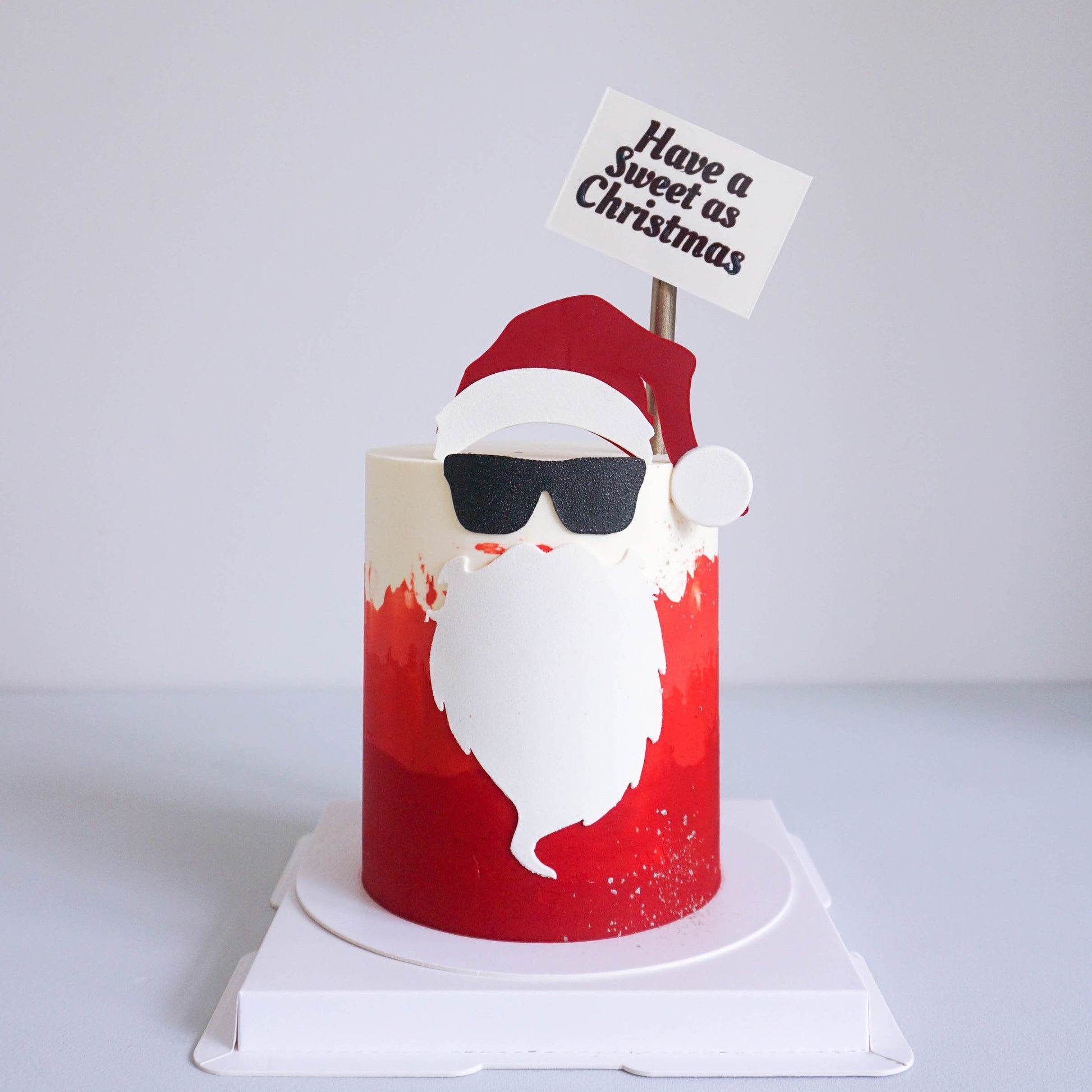 BAD ASS SANTA CAKE