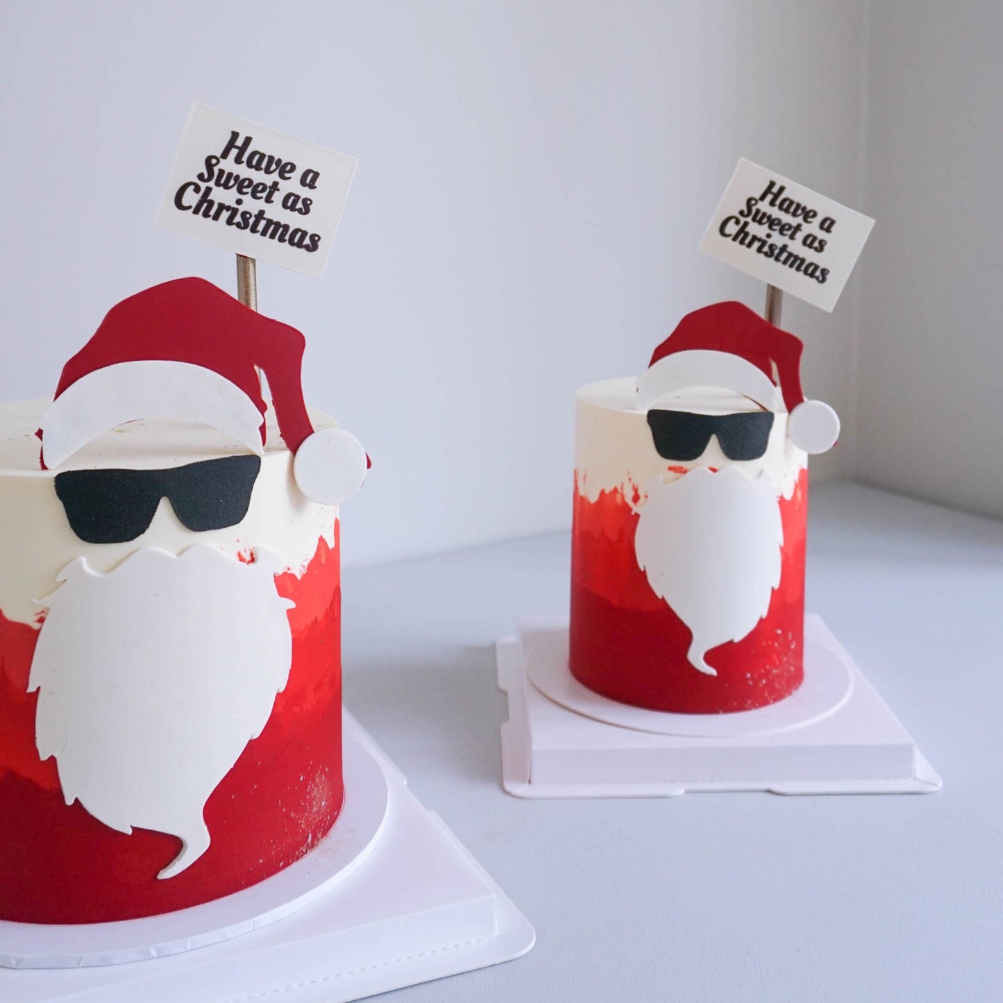 BADASS SANTA CAKE