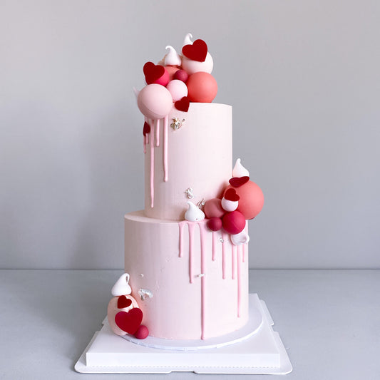 HEARTS CAKE